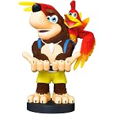 Exquisite Gaming: Rare: Banjo-Kazooie - Original Mobile Phone &amp; Gaming Controller Holder, Device Stand, Cable Guys, Licensed Figure Small