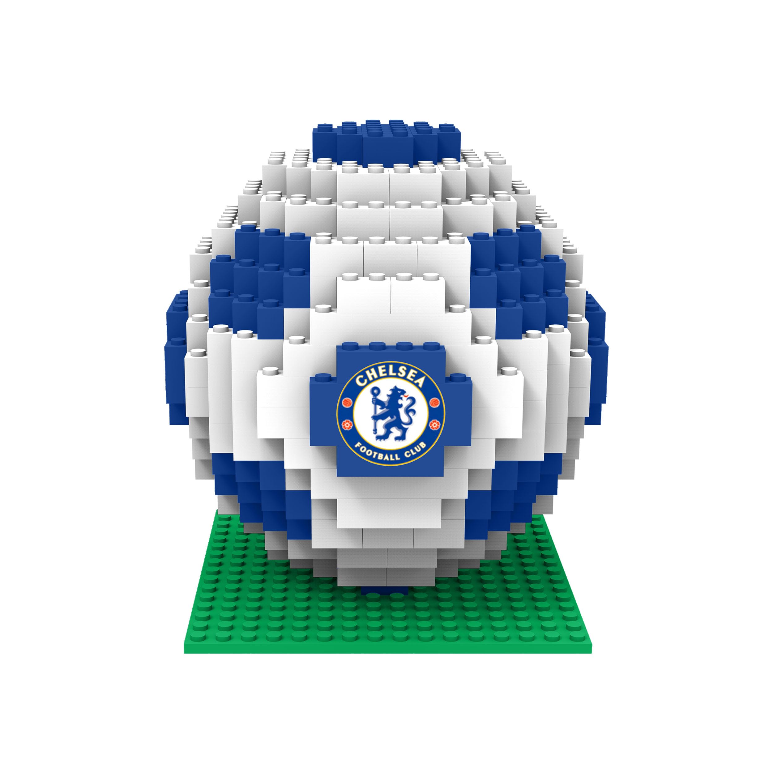 FOCO Officially Licensed Chelsea FC BRXLZ XL Football 3D Bricks Construction Toy Model
