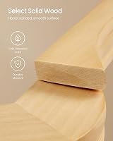 SONGMICS Wooden Hangers Set of 20 Coat Hangers with Shoulder Notches view 3