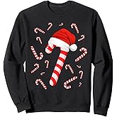 Candy Cane Crew - Funny Christmas Holiday Men Women Sweatshirt