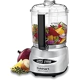 Cuisinart Mini Prep Plus Food Processor, 4 Cup, Brushed Stainless (Shiny)