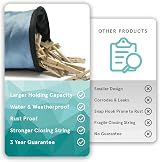 Smith’s Premium Waterproof Peg Bag Blue 28x18x18cm with Carabiner view 5