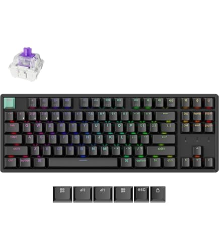 Amazon.com: Keychron K8 Pro QMK/VIA Wireless Mechanical Keyboard