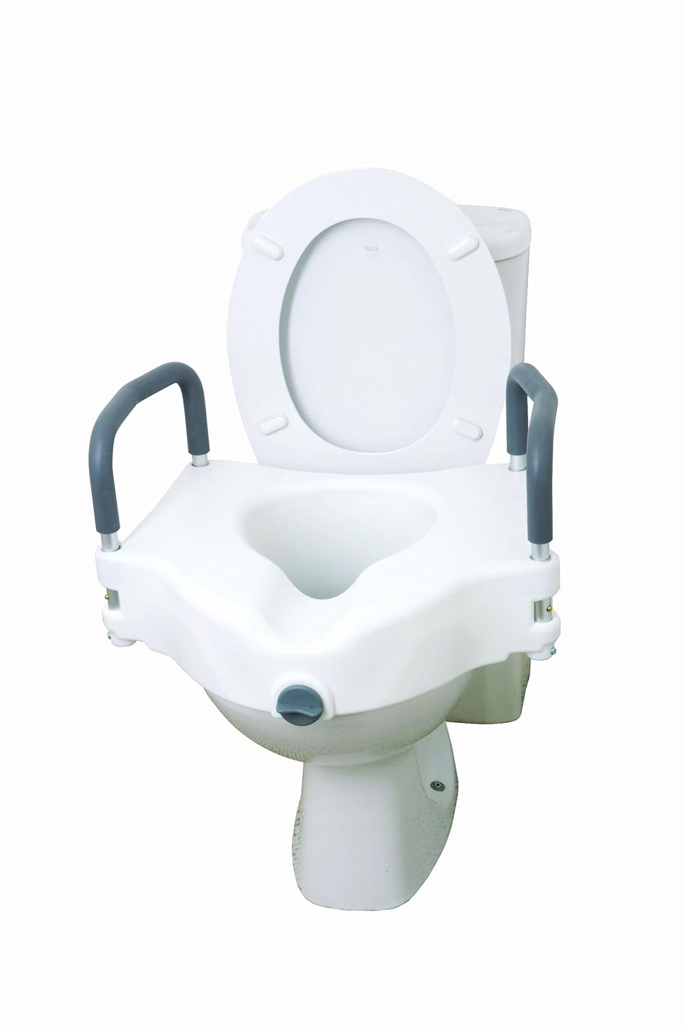 Drive Devilbiss Healthcare Elevated 2 In 1 Toilet Seat With Removable Arms Amazon In Home Improvement