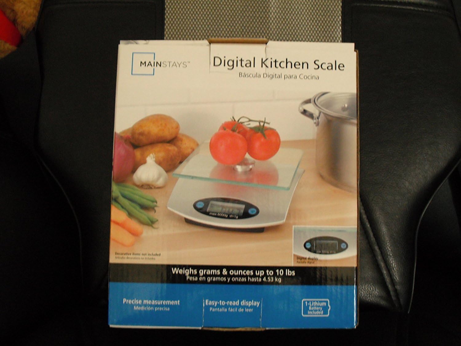 Amazon Com Mainstays Digital Kitchen Scale Food Scale Mainstays