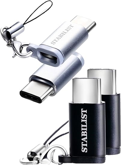 Amazon Usb Type C 変換アダプター 4個 Micro Usb To Usb C Type C 変換 マイクロ Usbc コネクタ 充電 セット タイプc プラグ アダプタ ケーブル Stabilist スタビリスト Usbアダプタ 通販