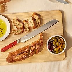 Misen Serrated Bread Knife – High-Carbon Japanese