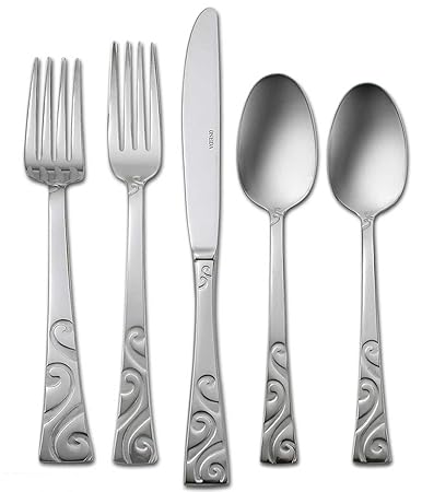Amazon.com | Oneida Stanhope 42-Piece Stainless Steel Flatware Set, Service for 8: Serving Sets