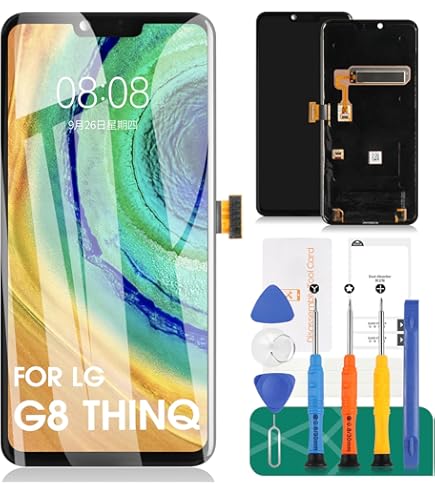 LG G8 Privacy Screen Protector 2-Pack - Anti-Spy Film With Bubble-Free Installation Kit