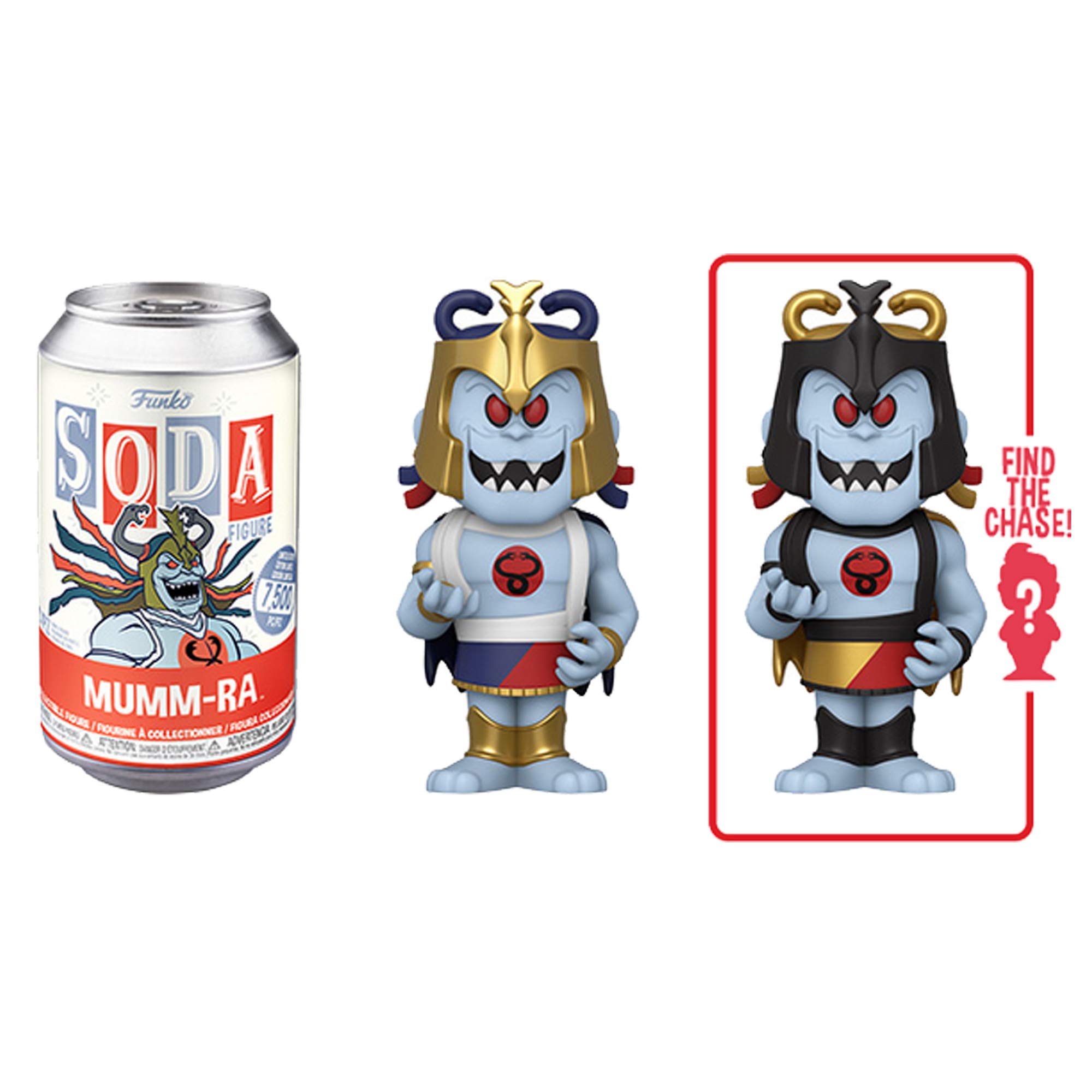 Funko Vinyl SODA, Thundercats, Mumm-Ra, 1/6 Odds for Rare Chase Variant, Collectable Vinyl Figure, Gift Idea, Official Merchandise, Toys for Kids & Adults, TV Fans