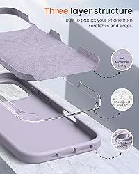 OuXul Designed for iPhone 16 Pro Case,Shockproof