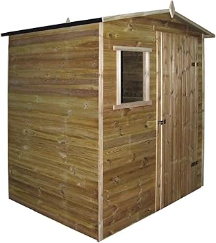 Festnight Gartenhaus Gartenlaube Laube Blockhutte Aus Impragniertes Kiefernholz 200 X 150 X 210 Cm Amazon De Baumarkt