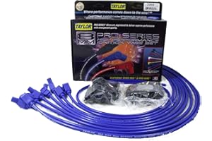 Taylor Cable 70653 8mm Pro Wire Blue Spark Plug Wire Set