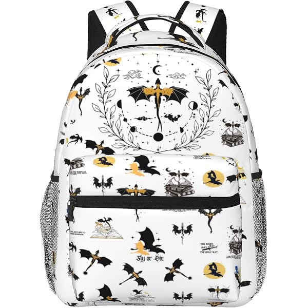 Women Dragon Mini Backpack Lightweight Water Resistant Polyester Dragon Print Backpack – Lightweight, Roomy Polyester Bag - Etsy main image 2
