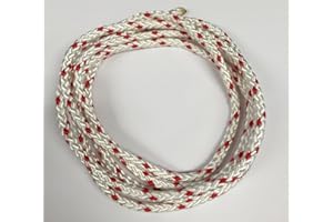 MAYIWO Smart High Strength Snowmobile ATV Recoil Starter Pull Rope #8-1/4" x 7 Feet