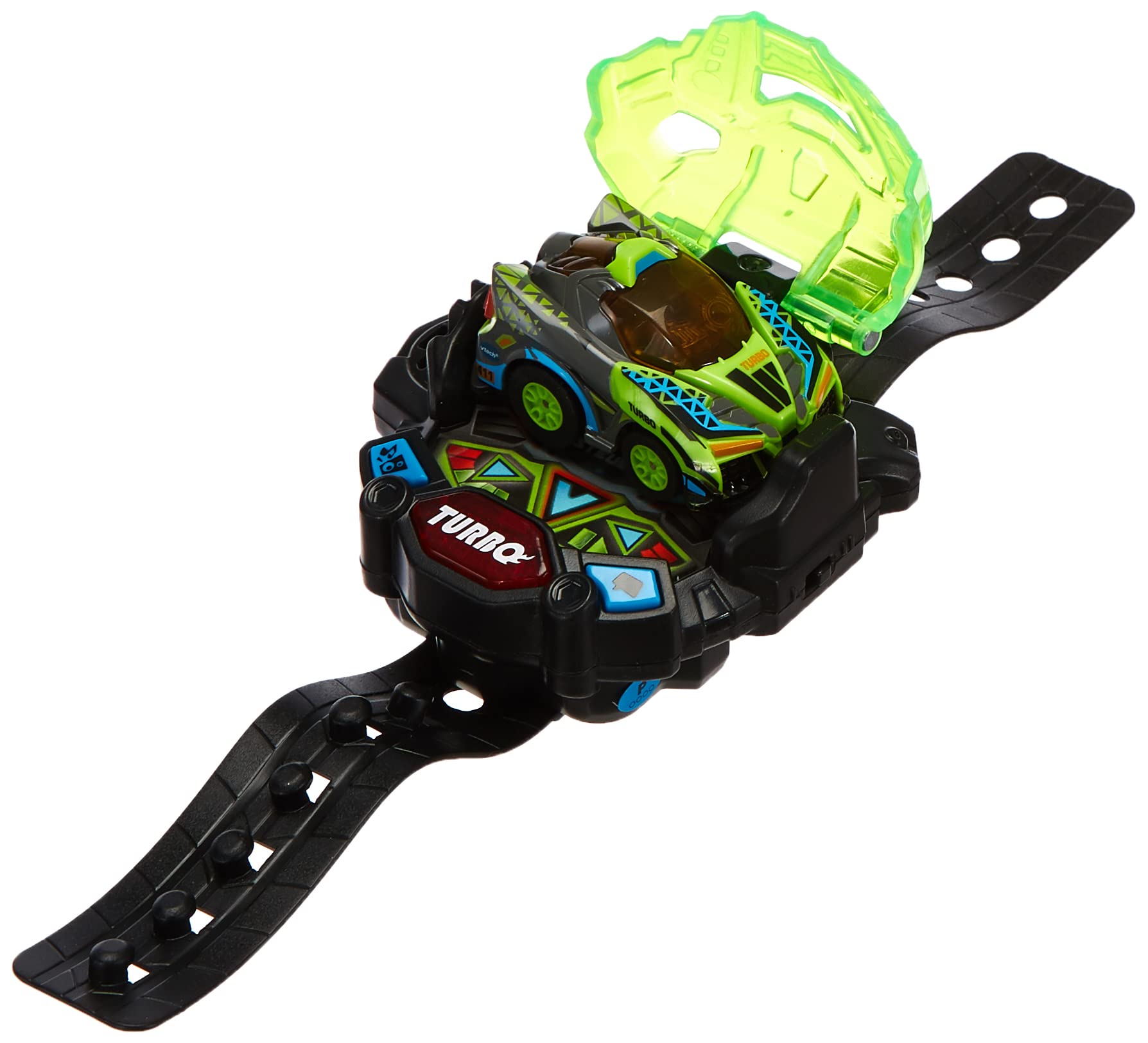 Vtech Turbo Force Racers Race Car Green, Remote Control Car, Multicoloured