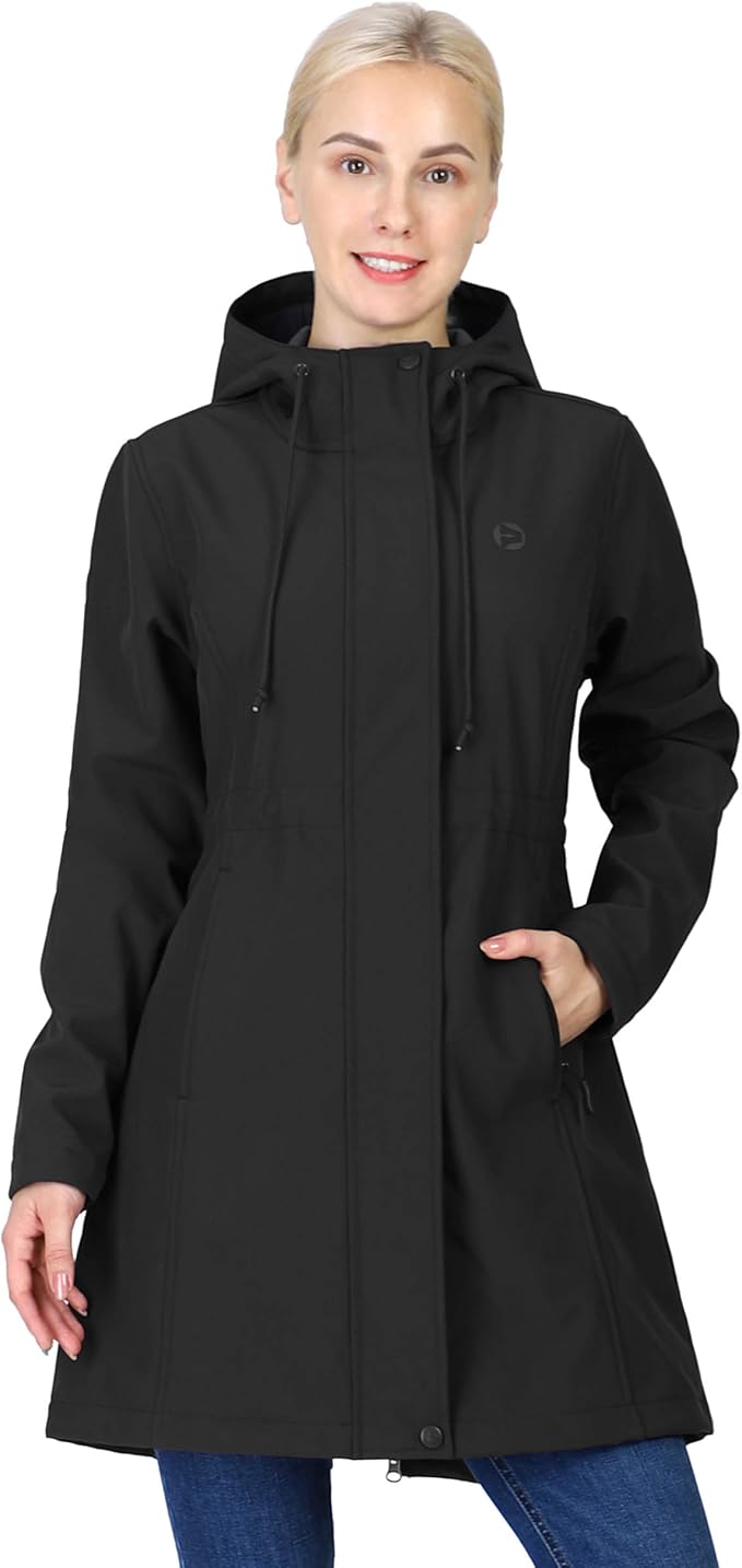 Outdoor Ventures Women's Softshell Jacket Hooded