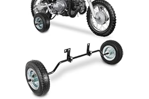 IUVWISN Dirt Bike Training Wheels Universal for CRF50 PW50 TTR 50 MX125 MX350 MX500 MX400 MX250 SX125 SX350 CRF PW XR SSR SX 