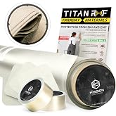 Mission Darkness TitanRF Faraday Fabric Pro Construction Kit 20 Yards // 44" W x 60'L Fabric + 20'L Tape Military Grade Conductive Material Blocks RF Signals, WiFi, Cell, Bluetooth, RFID, EMF