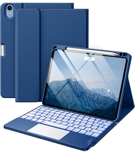 Dexnor Toetsenbordhoes Met Trackpad Voor IPad Air 11 Inch & IPad Pro 11 Inch