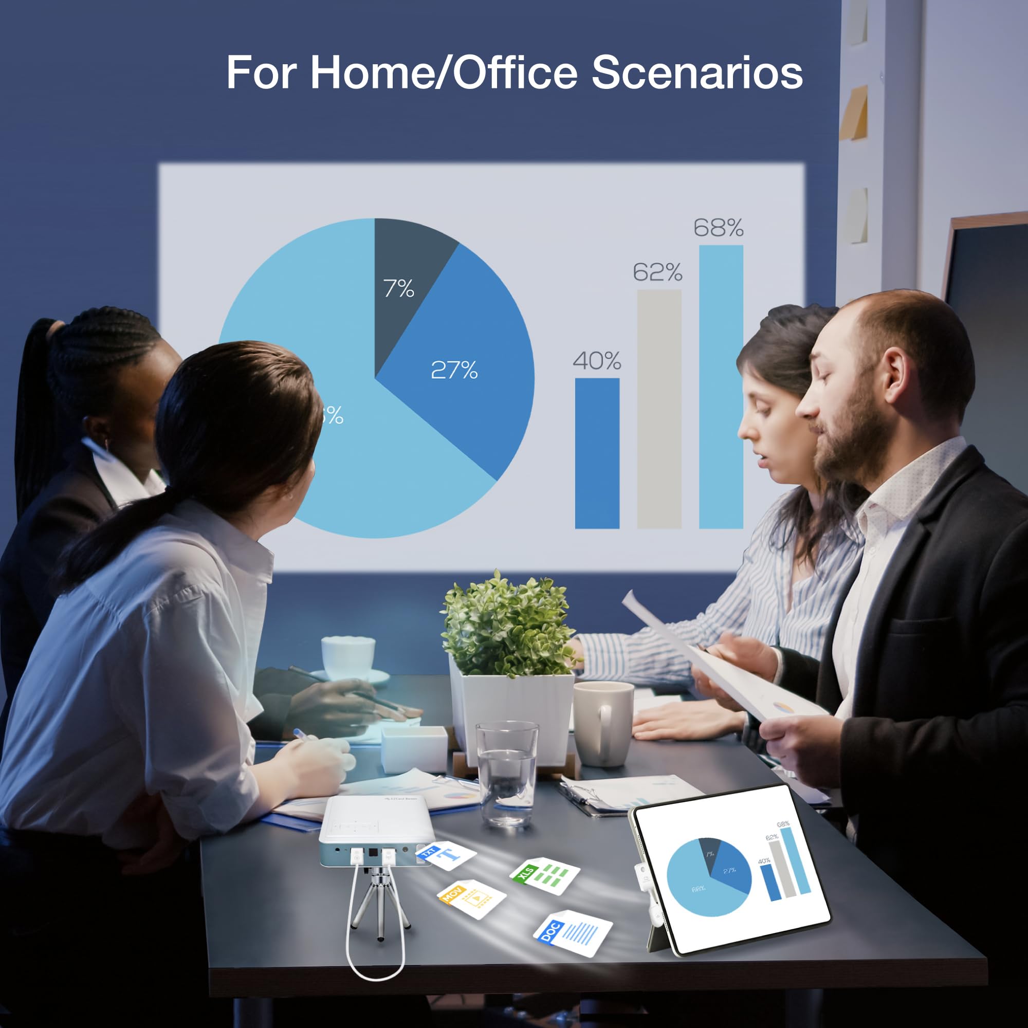 EZCast Compact Mate Wireless HDMI Transmitter and Receiver, Plug and Play, 1080p/60 Video Audio Projecting for Phone, Tablet, Laptop to HDTV, Screen Mirror (USB-C to HDMI Transmitter and Receiver)