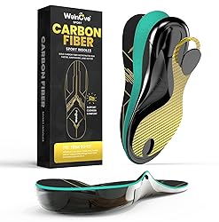 Welnove Carbon Fiber Sports Insoles with Arch