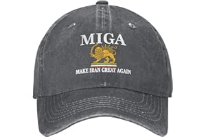 Make Iran Great Again Hat Old Iran Hat MIGA Old Persian Flag Lion Sun Caps Vintage Flag Baseball Cap Hats for Men Women