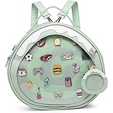 CHERRY SAUCE Ita Bag Multi-Purpose Backpack Crossbody Satchel Purse Kawaii Pin Display