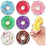 MGZTTHW 8pcs Donut Stress Ball, 2″ Artificial