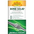 Country Life Bone Solid - Bone Health Supplement with Microcrystalline Hydroxyapatite (MCHA), Calcium, Magnesium, Zinc, Vitamins K2 & D3 for Enhanced Bone Strength & Metabolism - 240 Capsules