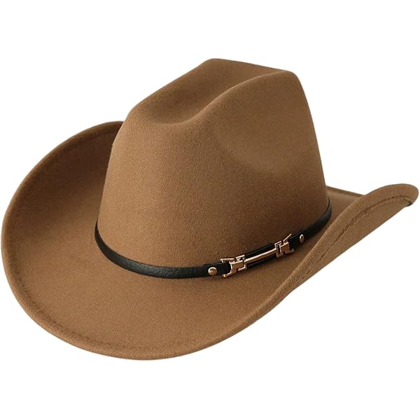 1798 Western Cowboy Hat For Men Women, Vintage Wide Brim Cowgirl Cowgirl Cowboy Hats for Women Men Wide Brim Western Hat  main image 4