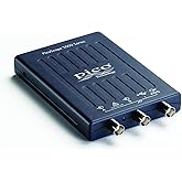 Pico Technology PicoScope 2204A-D2 Digital Oscilloscope 2 Channels 10 MHz, 8 kS, 2000wfms/s, Handheld Portable USB PC Lab Scope Waveform Generator, PS7 Software