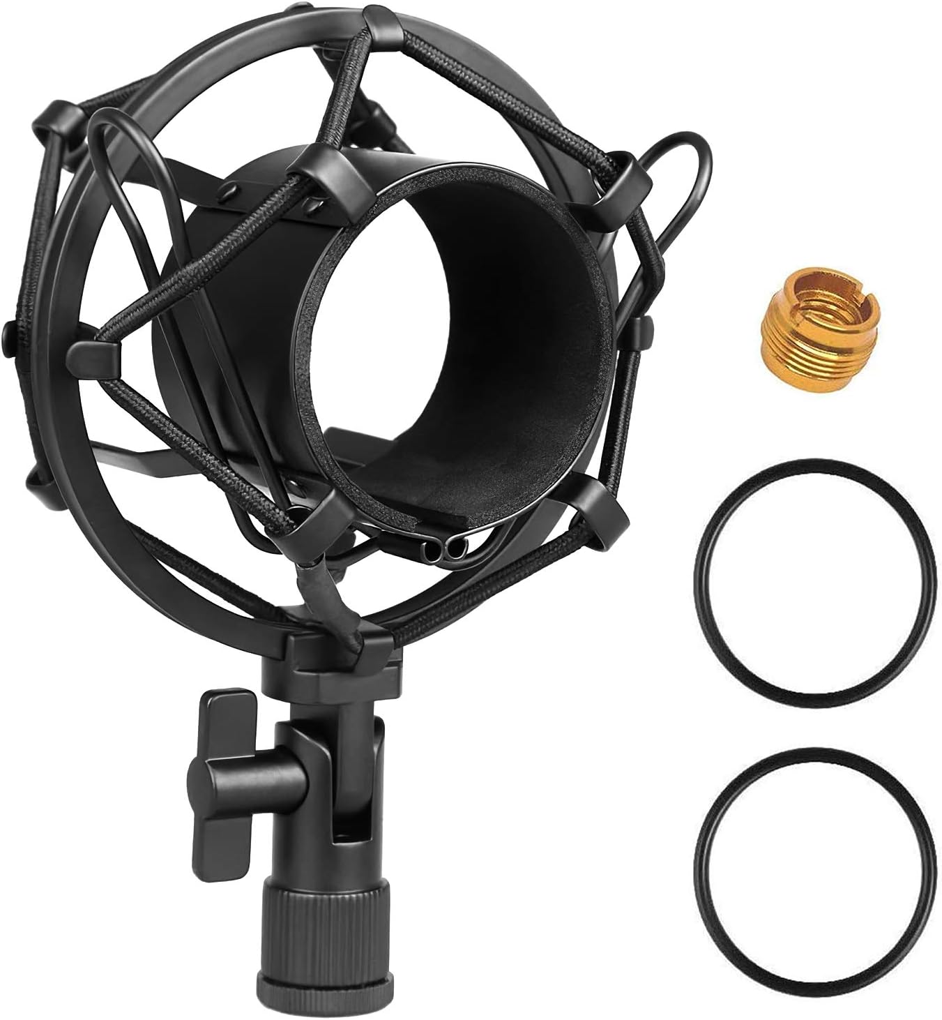 Moukey Universal 51MM Microphone Shock Mount for 48MM54mm Diameter