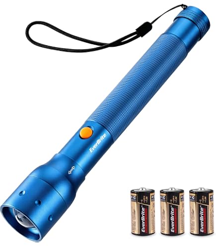 EverBrite Tactical Flashlight 600 Lumens Zoomable 4 Light Modes