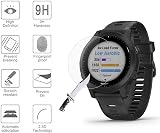 MWOOT 2PCS Glass Screen Protector + Black Case for Garmin Forerunner 945 view 3