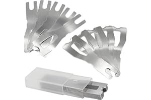 LRWZOV 20 Pcs Blades Compatible with Vinyl Flooring Trimming Skiving Knife, Fit welding skiving knife