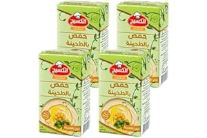 AL KASIH kasih Hummus Spread 4pack (4x135g) حمص الكسيح homus humos humus homos hommos hummos hommus paste