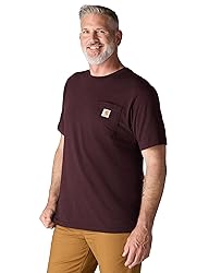 Carhartt Mens Loose Fit Heavyweight Short-Sleeve
