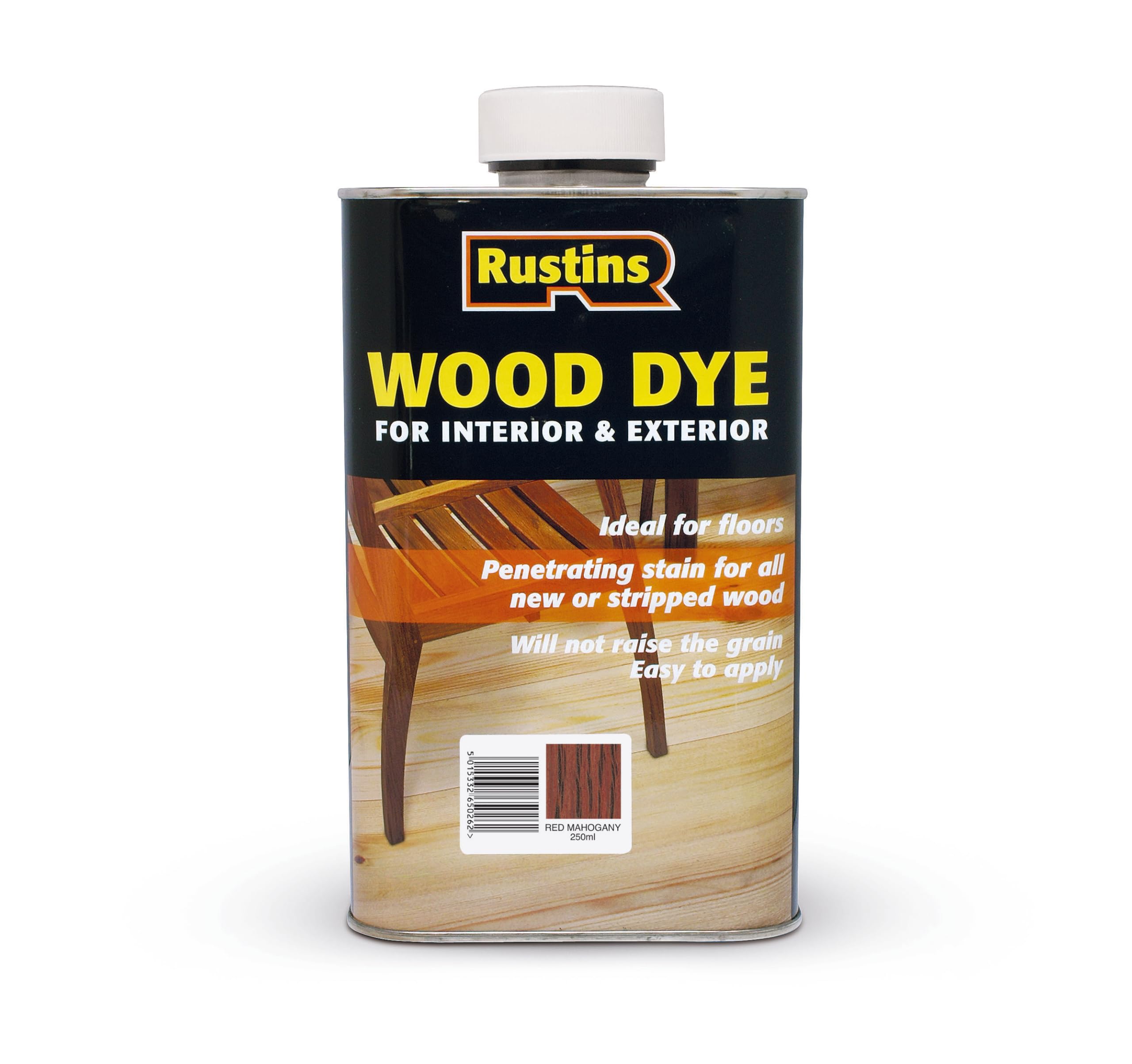 Rustins Wood Dye Red Mahogany 250ml โ image 1