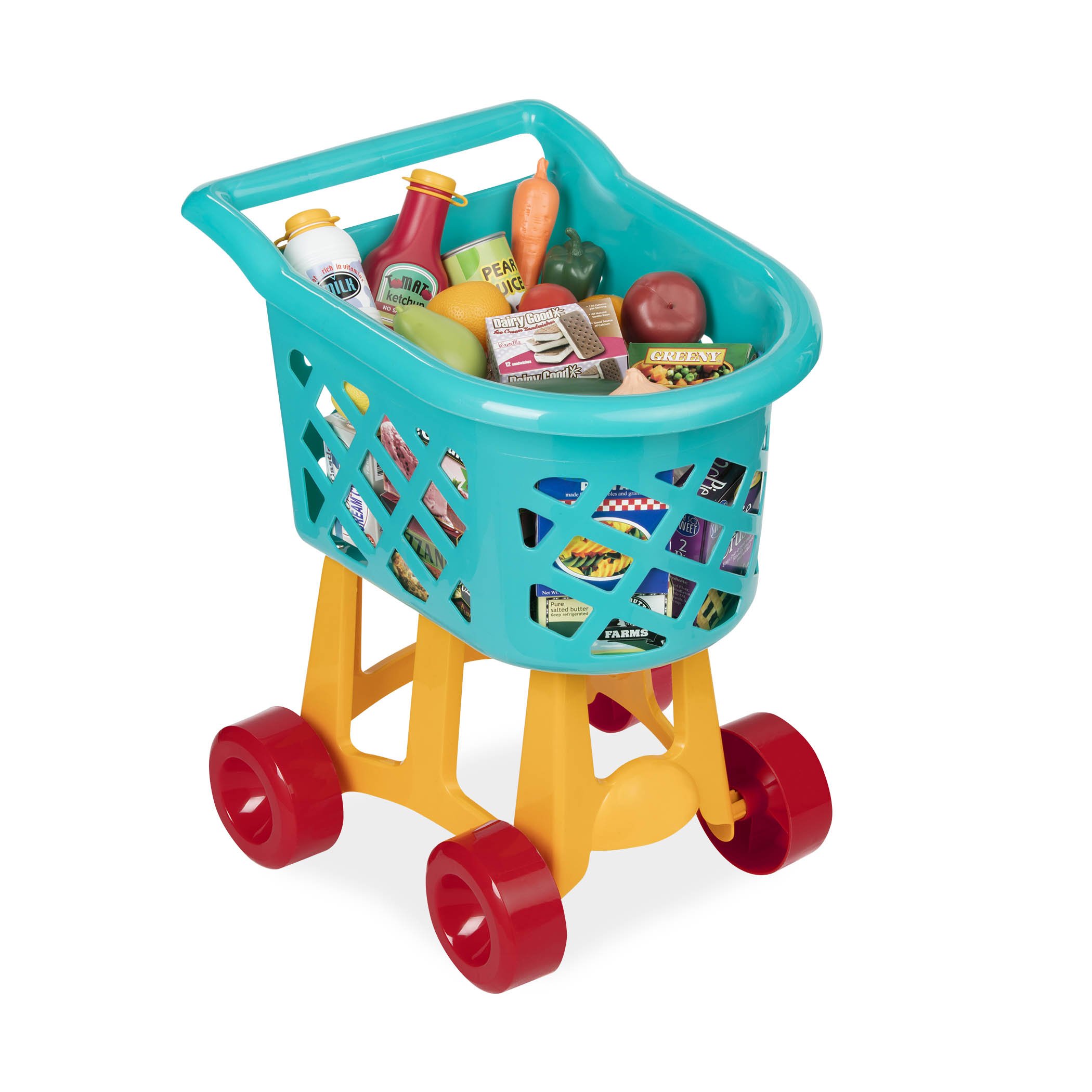 Battat Grocery Shopping Cart Toy for Toddlers (23 Pieces) eBay