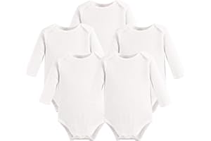 Touched by Nature baby-girls Organic Cotton Long-sleeve Bodysuits