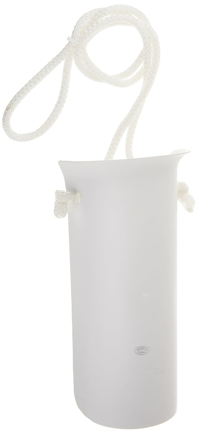 Sammons Preston Sock Aid, Easy On Easy Off Aide with 24" Rope, Dressing Tool for Independent Daily Living, Cord Style Sock Pull On Assist with Grips for Socks, Wide Size: Industrial & Scientific