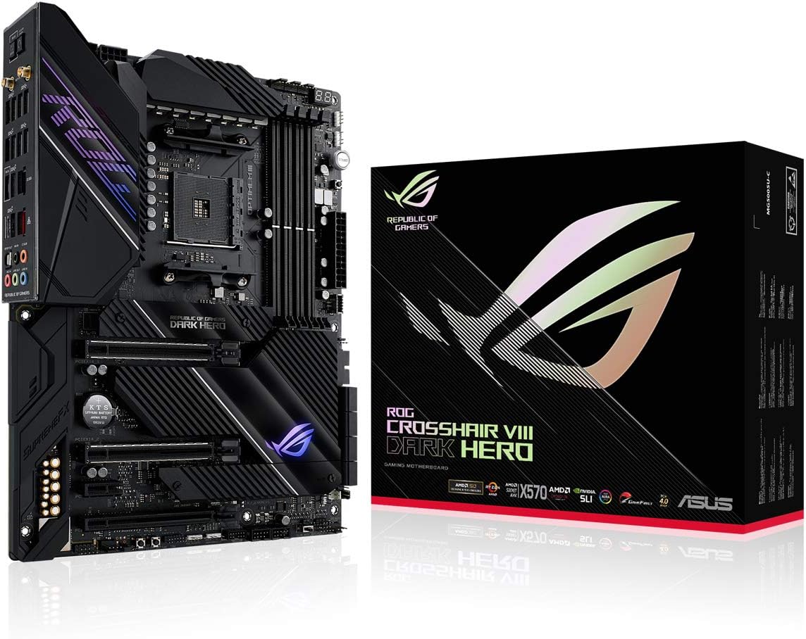 ROG Crosshair VIII Dark Hero Placa Base De Gaming ATX AMD X570 Con