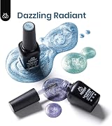 Beetles Gel Polish 6 Colors Cat Eye Holographic Glitter Magnet Kit 0.25fl oz view 2