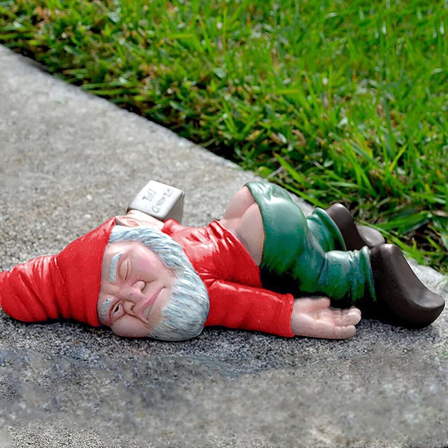 Funny Resin Gnome Statues, Outdoor Naughty Gnomes - Garden Decor, Crafts & Gift — image 1