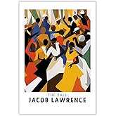 Exhibition Poster Black People Wall Decor Black Girl Art Posters African American Canvas Wall Art Harlem Renaissance Picture 16X24 Inch UnFramed for Living Room Home Bedroom Office Dance Studio