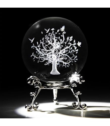 Amazon.com: HDCRYSTALGIFTS 3D Hummingbird Crystal Ball Paperweight