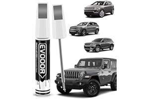 EVOOOR PDN Sting Gray Touch Up Paint Compatible with JeepExact Match 2 in 1 Touch up Paint for Chips and Nicks Repair