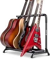CAHAYA CY0345 Guitar Stand 5-Guitar Display Rack Folding Lightweight