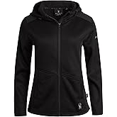 Spyder Womens Fleece Jacket - Lightweight Polar Fleece Windbreaker Jacket Women Active Zip Up Hooded Sweaters for Women